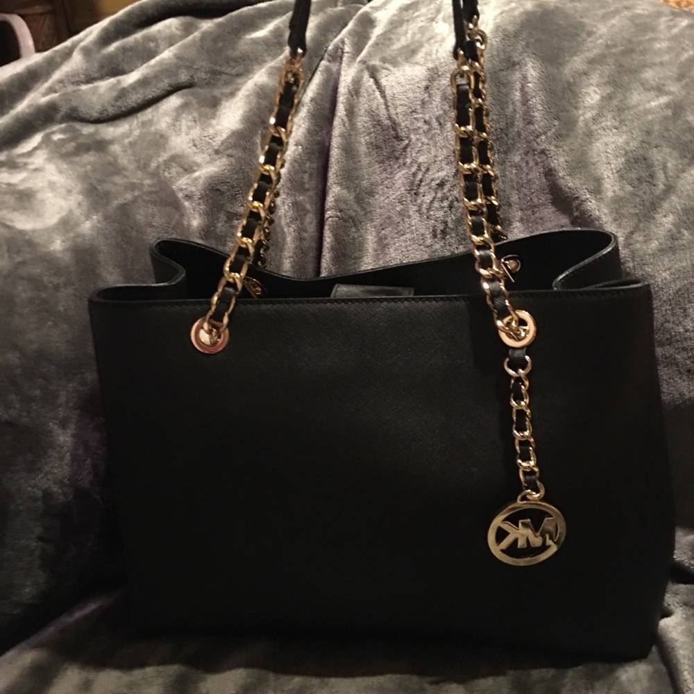 Michael Kors Chain Satchel - Picture 7 of 11
